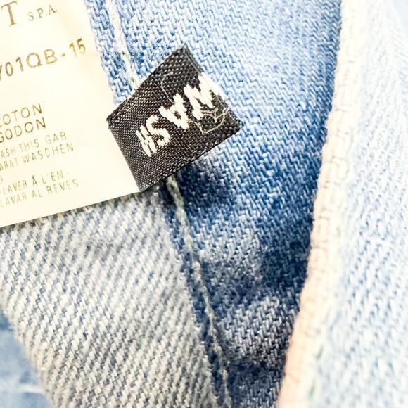 Armani Jeans Faded Flare Denim Jeans Eco Wash Size 29 - Picture 7 of 12